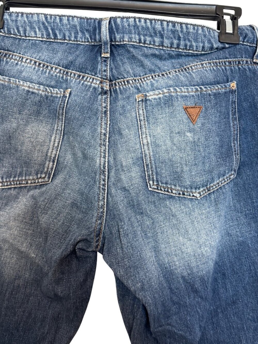 Guess Womens Tomboy Fit Dark Wash Denim Jeans Size 28 - Picture 8 of 8